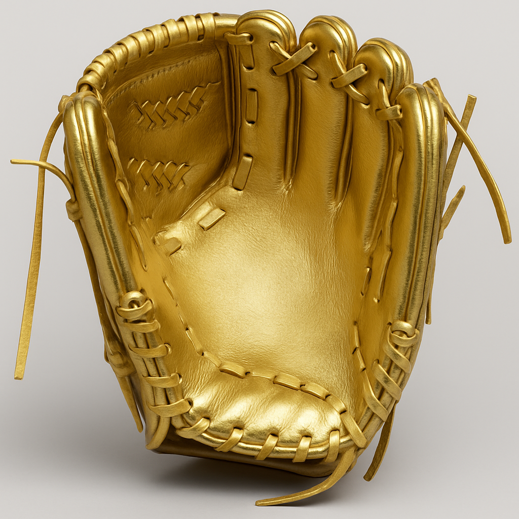 Platinum Dugby Baseball Glove Palm